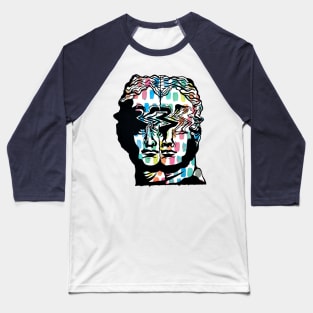 Trippy Statue Baseball T-Shirt